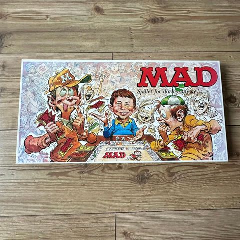 MAD - Spillet for dårlige tapere (1980-tallet) - i flott stand !