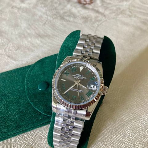 Seiko Mod «Datejust» 36 mm, Wimbeldon President