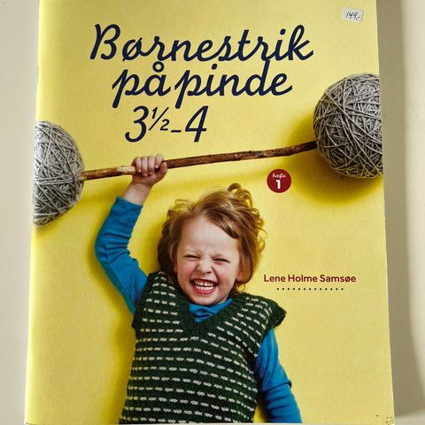 Børnestrik på pinde 3 1/2 - 4 oppskriftshefte av Lene Holme Samsøe