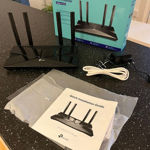 TP-Link AX1500 Next-Gen Wifi 6 ruter