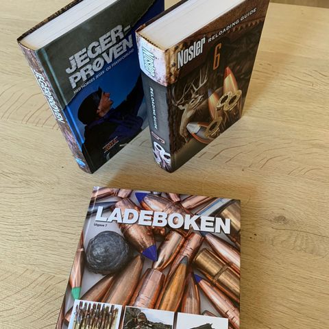 Jegerprøven, Ladeboken, Nosler Reloadilng Guide.