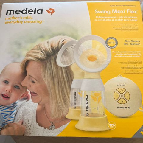 Medela swing maxi flex dobbel elektrisk brystpumpe