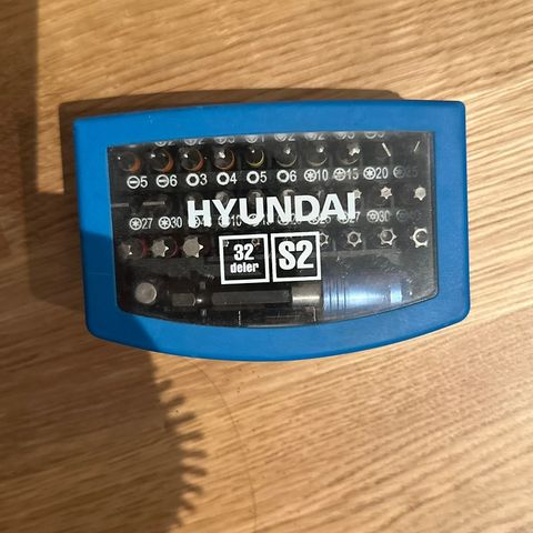 Hyundai bitsett 32 deler