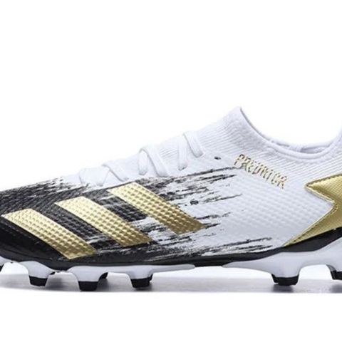 adidas Predator 20.3 Low Mg Boots 'str 40 White Black Gold' FW9781