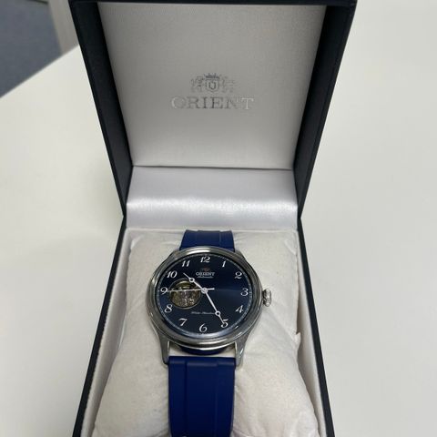 Orient baby blue opne eye Bambino Automatic