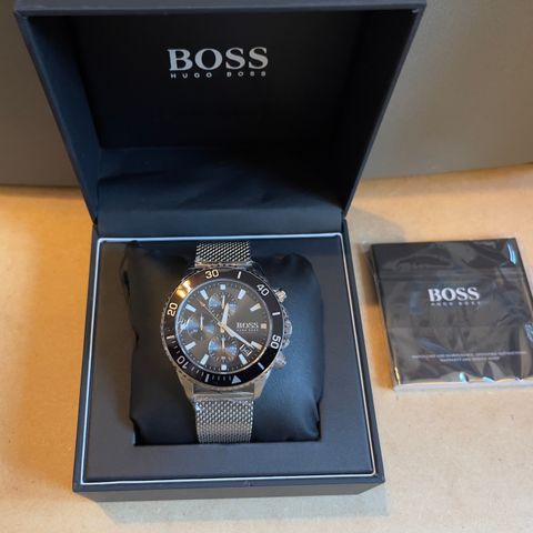 New Hugo Boss Admiral Crono Watch - Mann Klokke