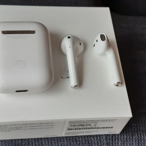 Apple AirPods 2 generasjon, renset