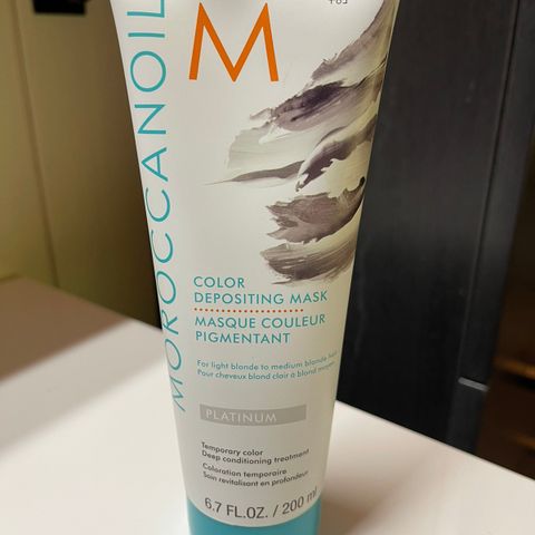 Moroccanoil color mask platinium