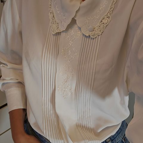 Nydelig vintage bluse