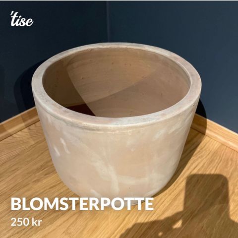 Blomsterpotte