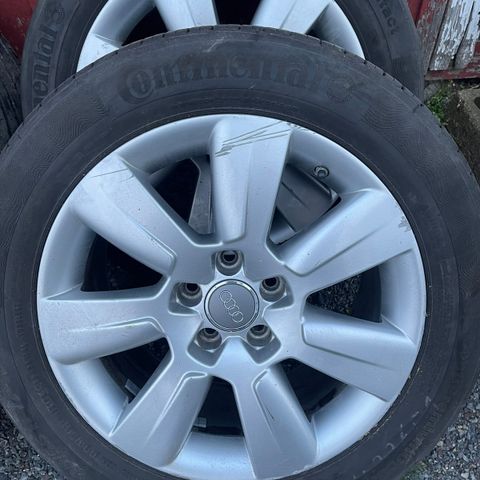 4 stk sommerdekk 225/55r17