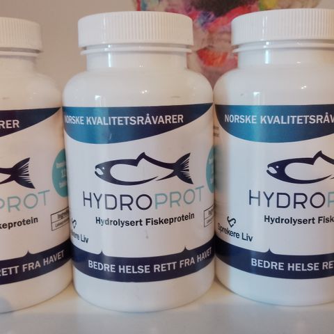 HydroProt Fiskeprotein fra Sprekere liv 3 bokser