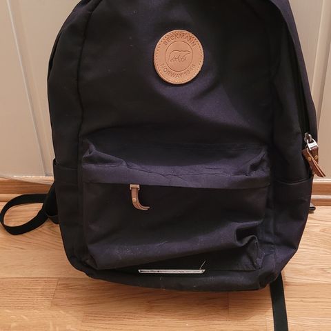 Beckmann city 30L skolesekk (sort)