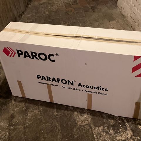 Paroc Acoustic demper sheets