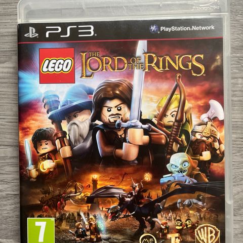 Ps3 spill THE LORD OF THE RINGS LEGO barn