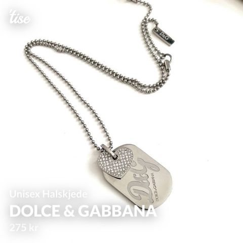 Dolce & Gabbana halskjede