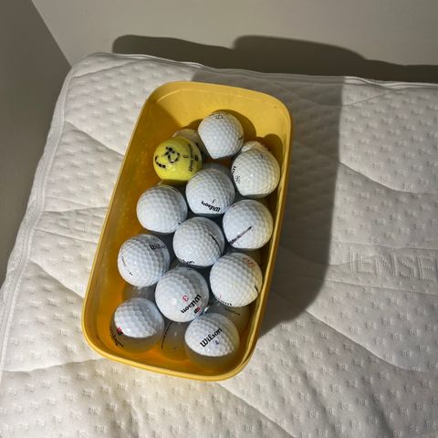 Brukte golfballer (Wilson)