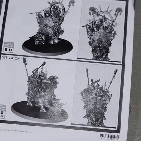 Seraphon Stegadon
Warhammer Age of Sigmar