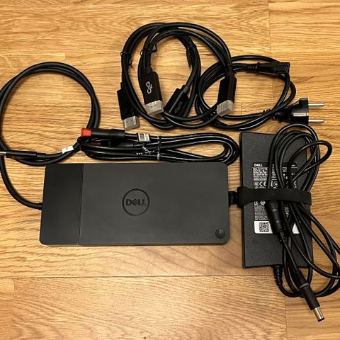 DELL Thunderbolt Docking station - WD19TB med 180W strømadapter