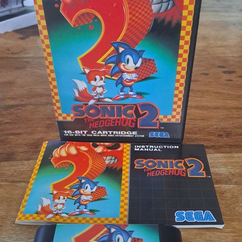 Sega Sonic 2  med bruksanvisning