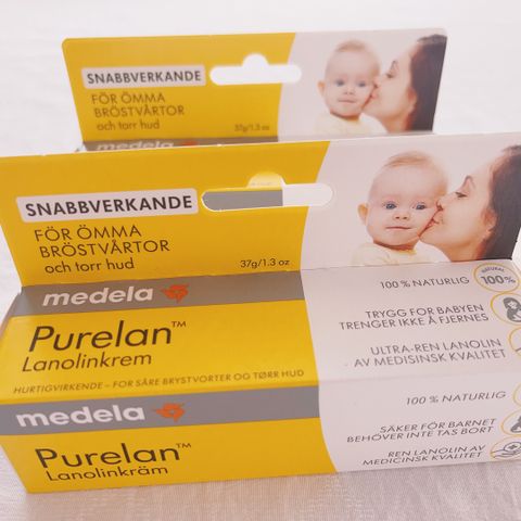 Ny Medela purelan lanolin krem 2-pk