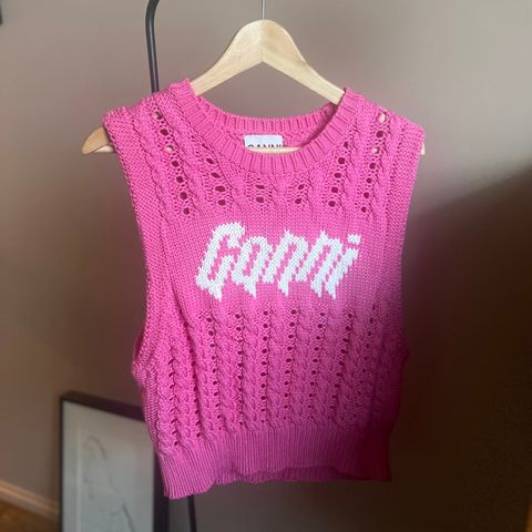 GANNI-vest, strikket