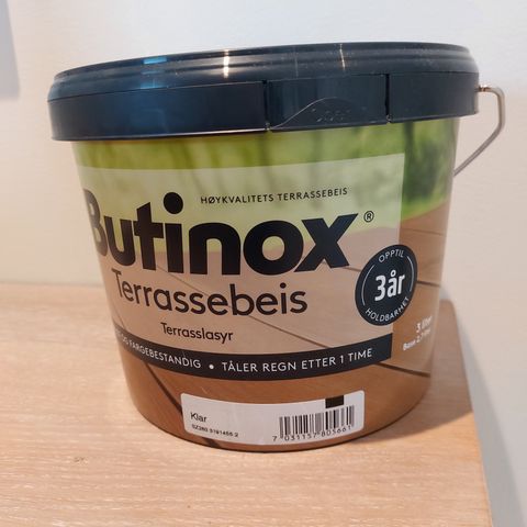 Butinox terrassebeis 3l. Ravn