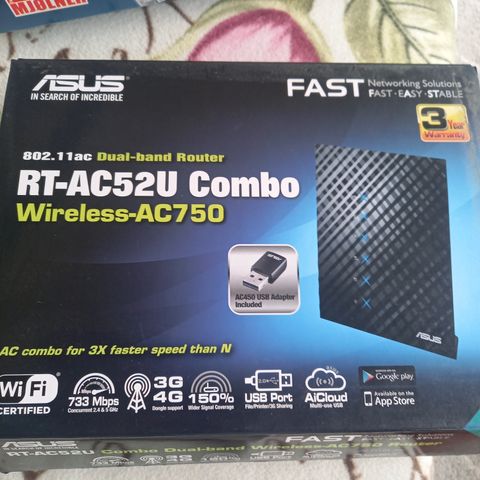 Asus RT-AC52U Combo wifi