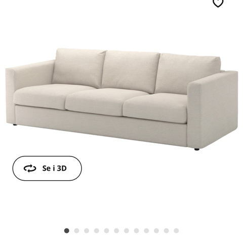 Flott sofa