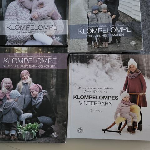 KlompeLompe strikkebøker