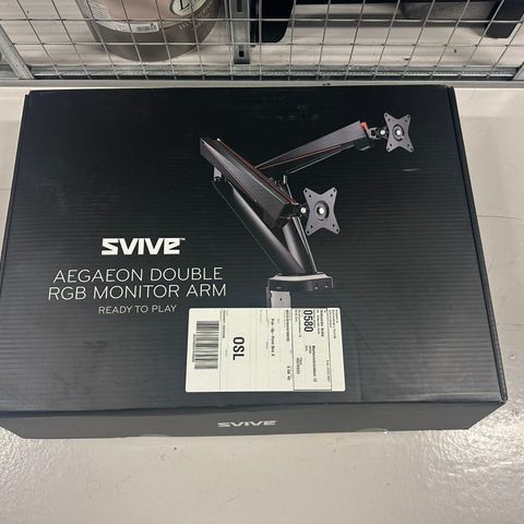 Svive Aegaeon Double RGB Monitor arm