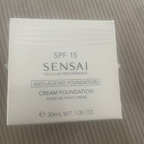 Sensai cream foundation cf13 warm beige