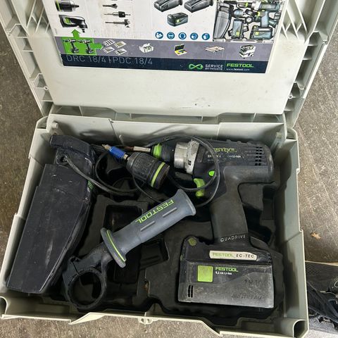 Festool drc 18 skrumaskin