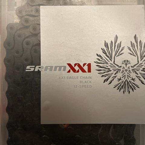 SRAM XX1 kjede sort