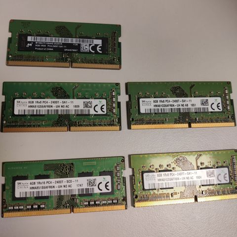 8GB 2400 laptop ram