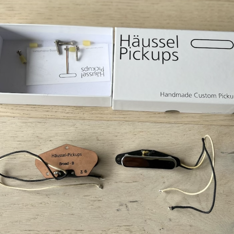 Haeussel Custom made Tele Broadcaster Pickup Set