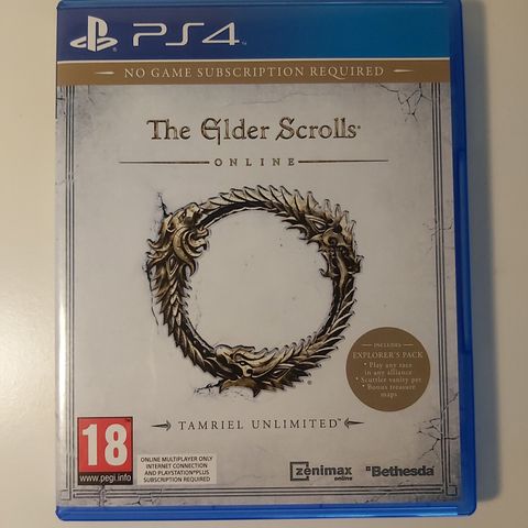 The Elder Scrolls Online til PS4/ PS5