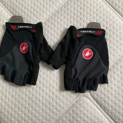 Castelli sykkelhansker med GEL - brukt 1 gang