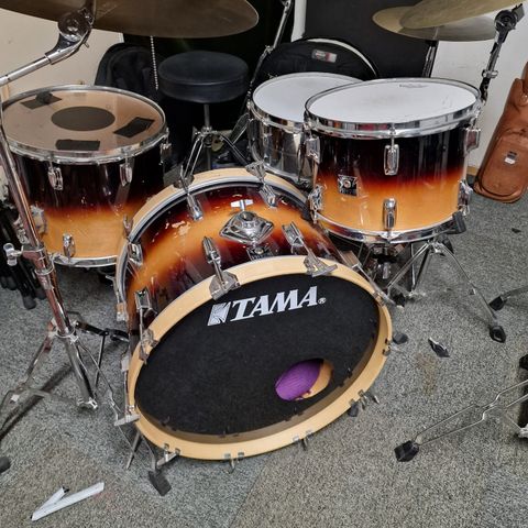 Vintage Tama Superstar 22 13 15 i Sunburst