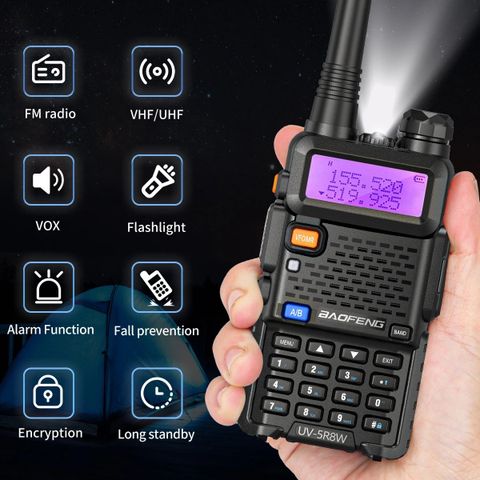 Baufeng UV-5R 8W UHF/VHF Radio