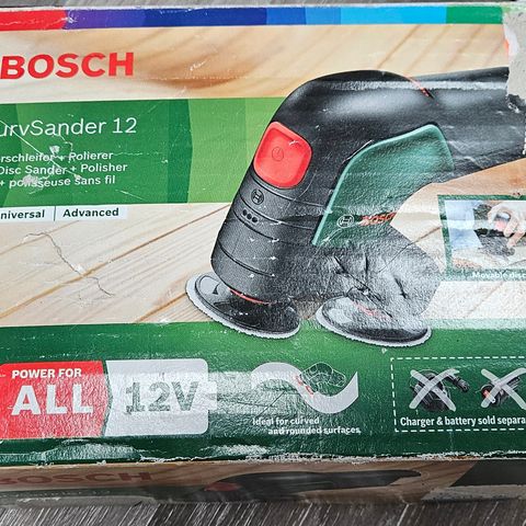 Bosch DIY slipemaskin, EasyCurvSander 12