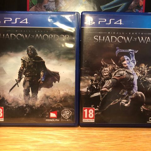 Shadow of Mordor og Shadow of War PS4 selges samlet