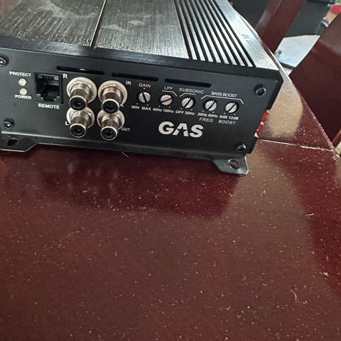 Gas 1000w Mono Forsterker