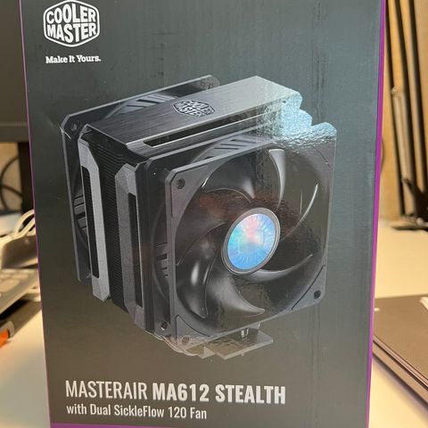 Cooler Master MasterAir MA612 Stealth, kjøler til prosessor