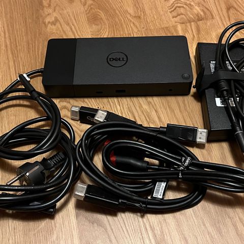 DELL Thunderbolt Docking station - WD19 med 130W strømadapter