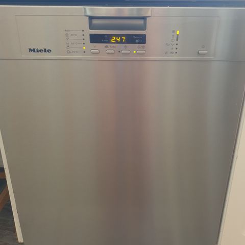 Oppvaskmaskin Miele rustfriitt