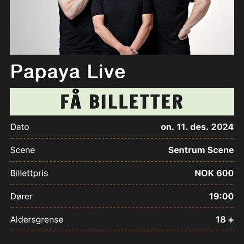 Papaya live podcast show