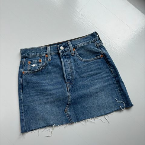 Levi’s jeansskjørt mørkeblått