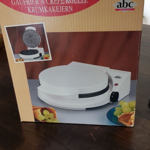 ABC Krumkakejern...UBRUKT