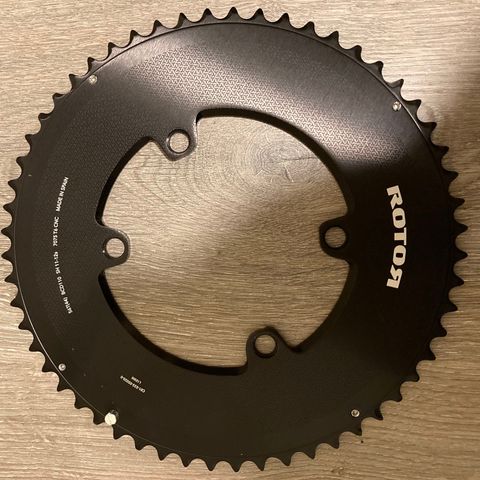 ROTOR Round Outer Chainring 12-11sp (BCD110x4) - 56T Aero + 42T Inner + Bolter